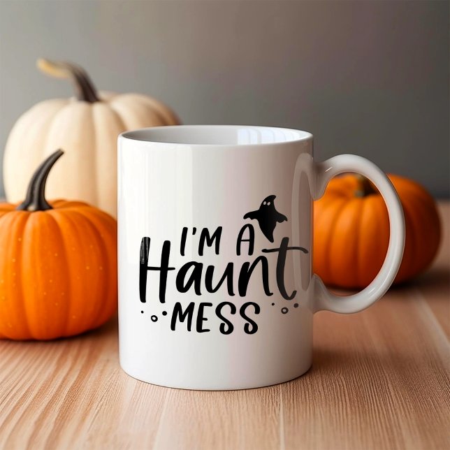 Ich bin ein Spuk-Mess Kaffeetasse (Von Creator hochgeladen)