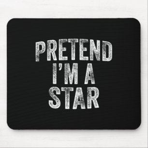 Ich bin ein Star Costume Family Lazy Halloween-Par Mousepad