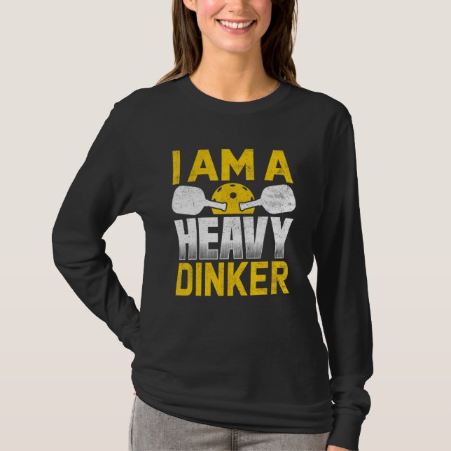 Ich bin ein starker Binker-Pickleball T-Shirt (Vorderseite)