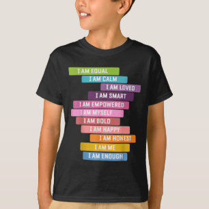 Ich bin ein starkes Niedliches Kind Wachstum Minds T-Shirt