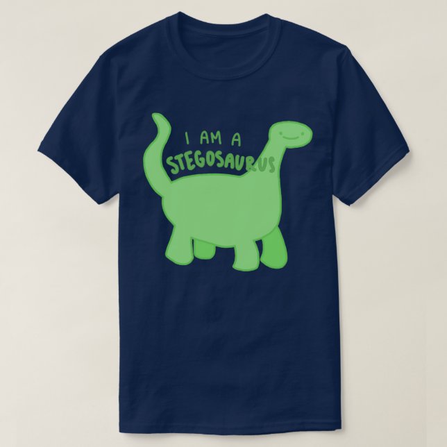Ich bin ein Stegosaurus T-Shirt (Design vorne)