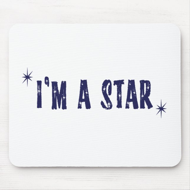 Ich bin ein Stern Mousepad (Vorne)