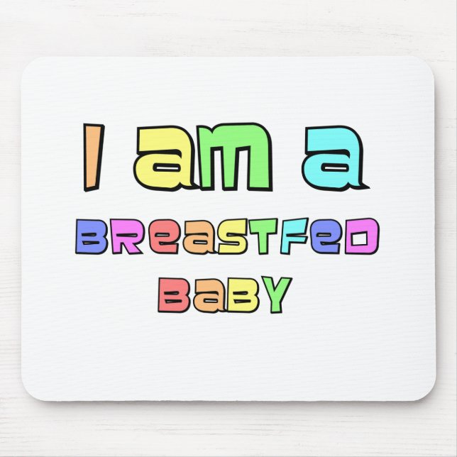 Ich bin ein stilles Baby Mousepad (Vorne)