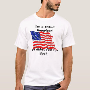 Ich bin ein stolzer Amerikaner, der nicht für Bus T-Shirt