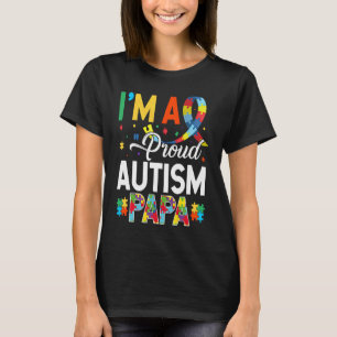 Ich bin ein stolzer Autism Papa, passend zur Autis T-Shirt