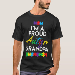 Ich bin ein stolzer Autismus Großvater Vater Männe T-Shirt
