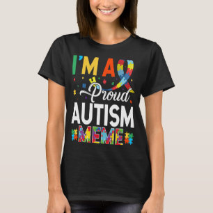 Ich bin ein stolzer Autismus Meme Matching Autismu T-Shirt