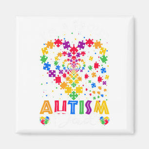 Ich bin ein stolzer Autismus-Vater Oma Autismus Aw Magnet
