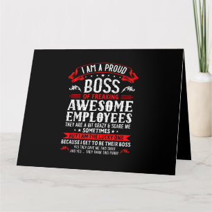 Ich bin ein stolzer Boss, Phantastische Mitarbeite Karte