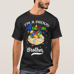 Ich bin ein stolzer Bruder Autismus-Bewusstsein Au T-Shirt