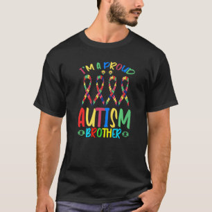 Ich bin ein stolzer Bruder Autismusrisiko Krieger T-Shirt