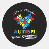 Ich bin ein stolzer Oma Autismus Awareness Autisti