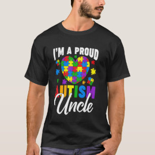 Ich bin ein stolzer Onkel mit Autismus Autismus-Au T-Shirt