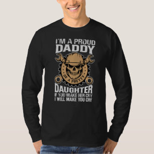 Ich bin ein stolzer Papa einer Hübschen Tochter - T-Shirt