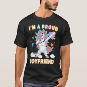 Ich bin ein stolzer Transgender-Freund Lgbt Pride  T-Shirt