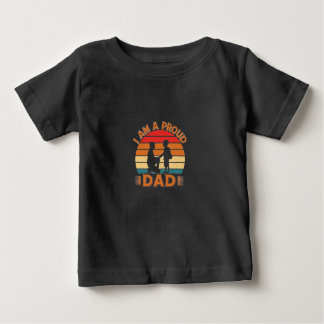 "Ich bin ein stolzer Vater" Baby-Shirt Baby T-shirt