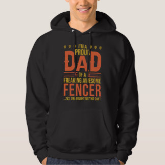 Ich bin ein stolzer Vater, Phantastischen Fencer z Hoodie