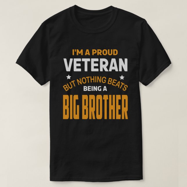 Ich bin ein stolzer Veteran, aber nichts ist besse T-Shirt (Design vorne)