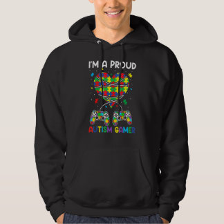 Ich bin ein stolzes Autismus Gamer Autistic Autism Hoodie