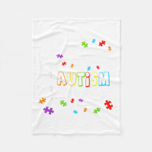 Ich bin ein stolzes Autismus-Memere-Liebe-Herz-Fam Fleecedecke