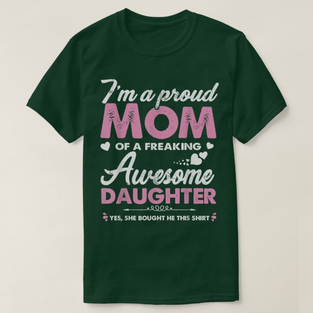 Ich bin ein stolzes Geschenk der Mama vom Mutterta T-Shirt (Design vorne)