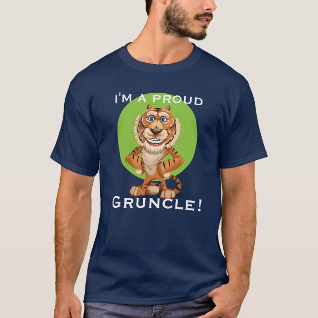 "Ich bin ein stolzes Gruncle!" mit lächelndem T-Shirt (Vorderseite)