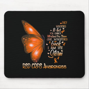 Ich bin ein Storm Rsd Crps-Butterfly Mousepad