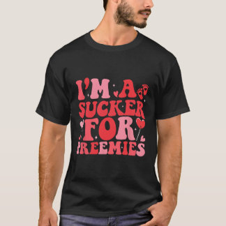 Ich bin ein Sucker für Preemies Nicu Nurse Groovy  T-Shirt