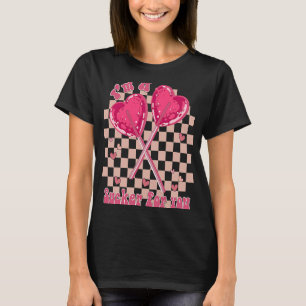 Ich bin ein Sucker für Sie Herz Candy Lollipop Val T-Shirt