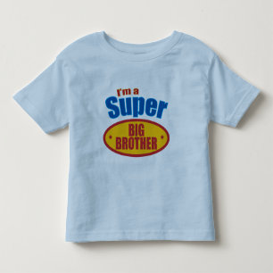 Ich bin ein supergroßer Bruder Kleinkind T-shirt