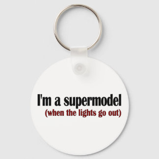 Ich bin ein Supermodel Schlüsselanhänger