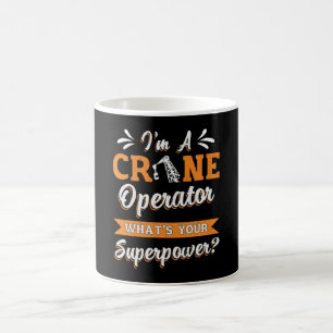 Ich bin ein Superpower-Arbeiter-Treiber für den Kr Kaffeetasse