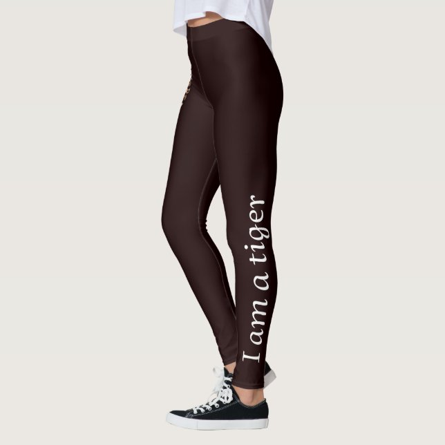 Ich bin ein süßer Tiger Leggings (Links)
