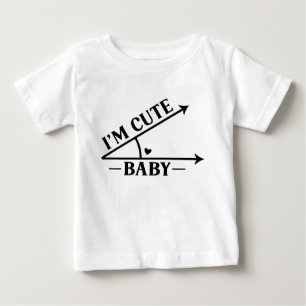 Ich bin ein süßes Baby Lustige Baby T-Shirts