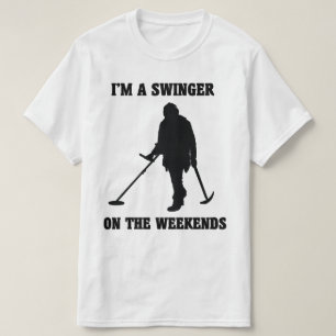 Ich bin ein Swinger auf dem Wochenenden-T - Shirt