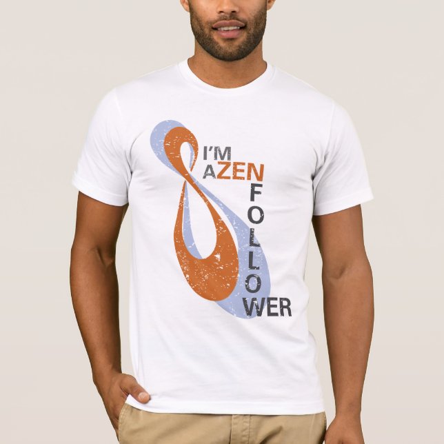 Ich bin ein T-Shirt Zenfollower Männer (Vorderseite)