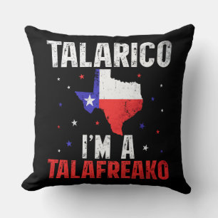 Ich bin ein Talafreako James Talarico 2026 Texas Kissen
