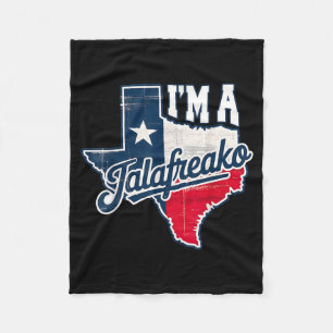Ich bin ein Talao Texas Stolz Sagen Southern Humor Fleecedecke