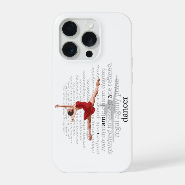 Ich bin ein Tänzer iPhone Hülle (Rückseite)