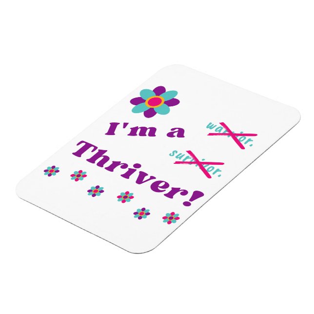 Ich bin ein Thriver! Magnet (Linke Seite)