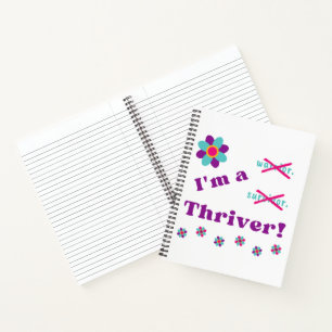 Ich bin ein Thriver! Notizbuch