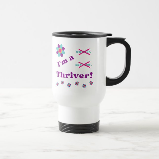 Ich bin ein Thriver! Tasse (Rechts)