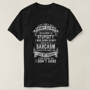 Ich bin ein toller alter Mann, den ich im Mai Gebu T-Shirt