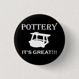 Ich bin ein Töpfergott auch aus Ton erschaffen! Button