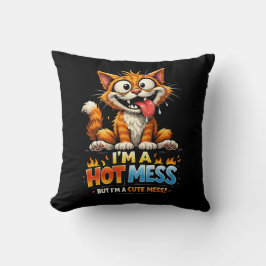 Ich bin ein totales Chaos Kissen