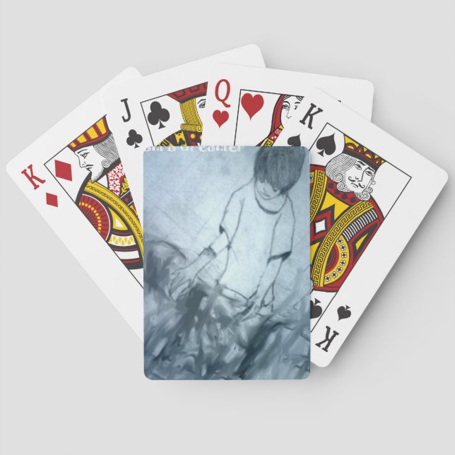 Ich bin ein Träumer-Manga-Anime Spielkarten (Rückseite)