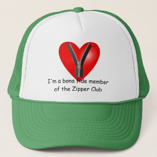Ich bin ein treuer Mitglied im Zipper Club Truckerkappe