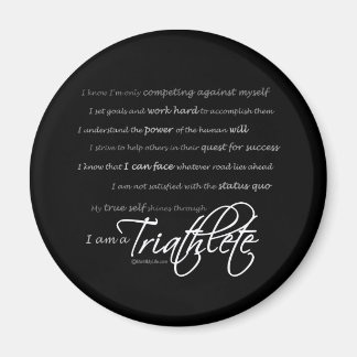 Ich bin ein Triathlete - Script Magnet