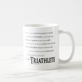 Ich bin ein Triathlete Tasse