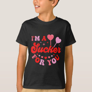 Ich bin ein Trottel für dich Candy Heart Liebe Hap T-Shirt